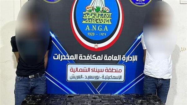 المتهمين والمضبوطات