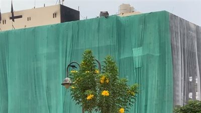 ستارة خضراء.. هدوء بمحيط مديرية أمن الإسماعيلية بعد احتراقها أمس وانتهاء أعمال التبريد | بث مباشر 