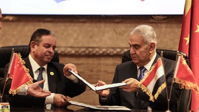 مصلحة الجمارك المصرية توقع بروتوكول تعاون مع مؤسسة رجال الأعمال المصريين الصينيين 