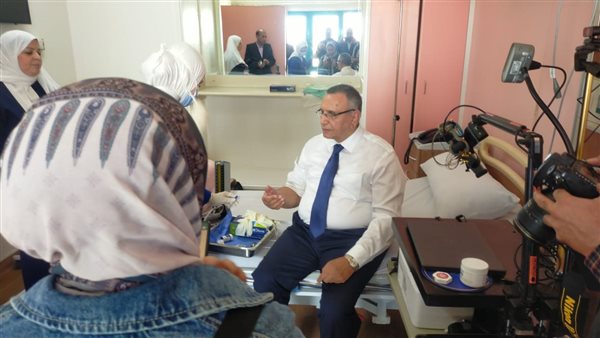 إجراء الكشف الطبي