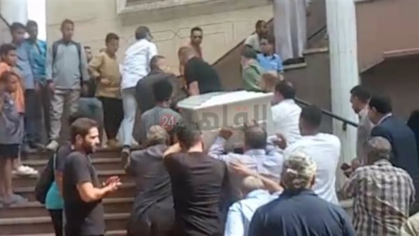 وصول الجثمان 