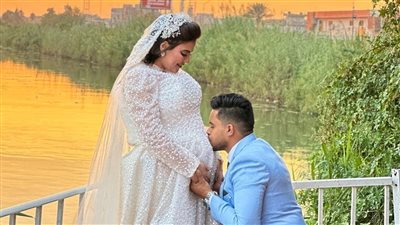 كان نفسي أعمل فرح | سيدة حامل تقيم حفل زفافها بعد 5 أعوام من زواجها: كنت بعيط أول ما أشوف زفة