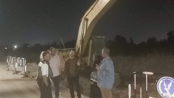 هبوط أرضي بمركز شبين