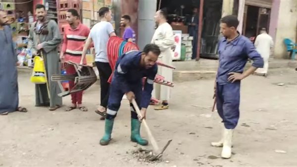 الكسر الناتج في خط