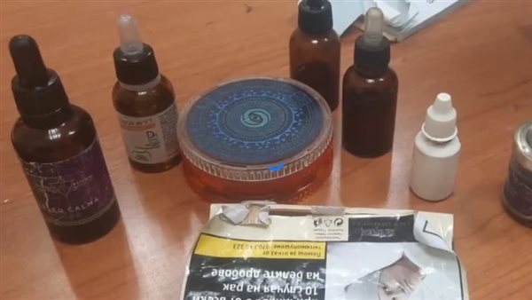 جانب من المضبوطات