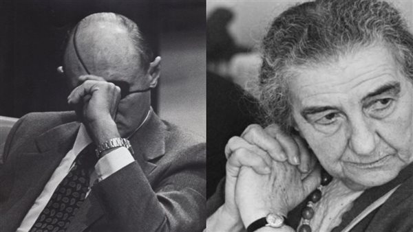 موشيه ديان وجولدا