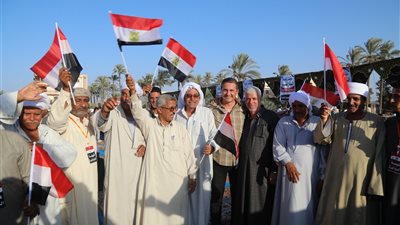 قبيلة الدواغرة تنظم مؤتمرا شعبيا لدعم الدولة المصرية وبناء الجمهورية الجديدة | صور