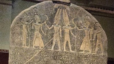 المتحف المصري بالتحرير يعرض لوحة انتصارات الملك مرنبتاح 