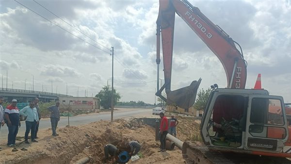 أعمال ربط محطة المستقبل