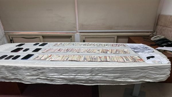 جانب من المضبوطات