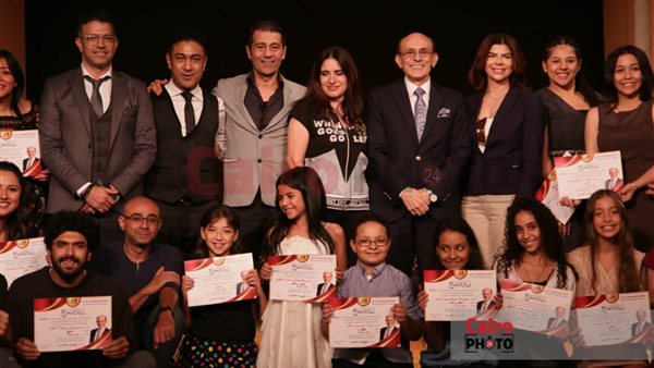 محمد صبحي يحتفل بتخرج