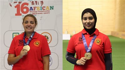 الزهراء شعبان ومريم طارق تحجزان مقعدين جديدين للرماية المصرية في باريس 2024