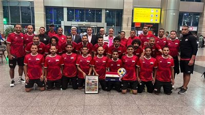 الشباب والرياضة تستقبل بعثة المنتخب الوطني للصم بعد إنجازه في بطولة العالم لكرة القدم