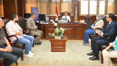 وفد من التخطيط يتابع معايير القرية الخضراء في الغربية والمنوفية