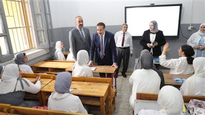 محافظ المنوفية: تشكيل لجان مرور لمتابعة انتظام العملية التعليمية بالمدارس