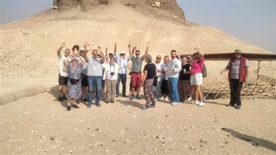 هرم اللاهون بالفيوم يستقبل أفواجا سياحية من ألمانيا وإيطاليا