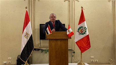 سفير دولة البيرو: مصر دولة لها مكانة كبيرة ونثمن جهود الرئيس السيسي فى تعزيز العلاقات الدولية 