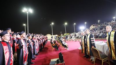 تكريم 347 طالبًا وطالبة بأكاديمية العلوم والنقل البحري لحصولهم على البكالوريوس