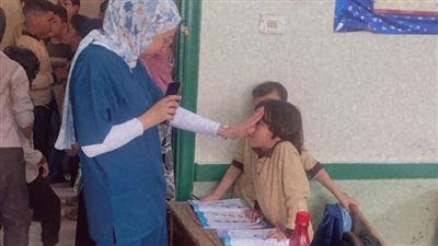 جامعة بنها تنظم قافلة طبية لطلاب المدارس الابتدائية بقرية كفر عابد بطوخ