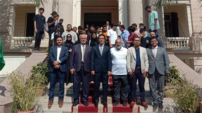 رئيس جامعة بنها: توفير سبل الدعم والرعاية للطلاب الوافدين.. وبرامج جديدة تواكب وظائف المستقبل