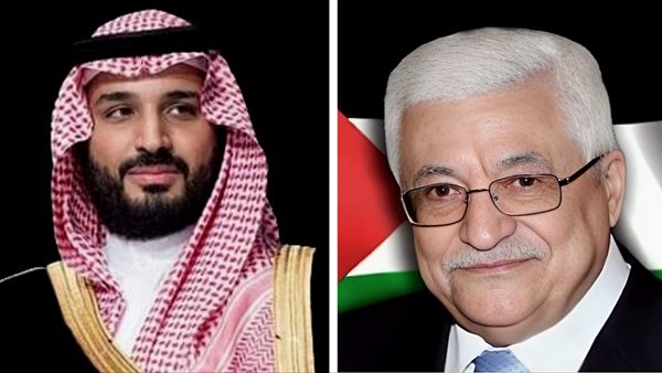 بن سلمان ورئيس فلسطين