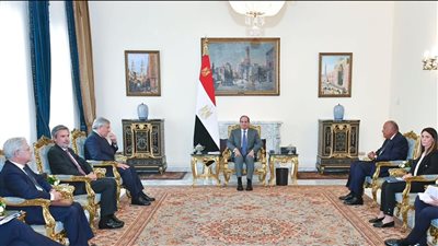 خلال لقائه مسؤولين إيطاليين.. السيسي يشدد على ضرورة وقف نزيف الدماء وحماية المدنيين في غزة 