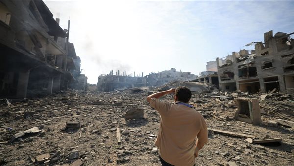 آثار القصف الإسرائيلي