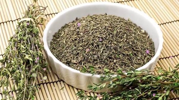 الزعتر المجفف