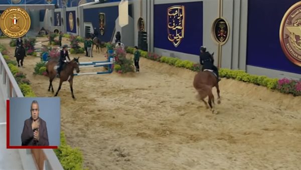 عرض الفروسية في حفل