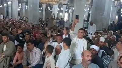 توافد الآلاف على أداء صلاة الجمعة بمسجد السيد البدوي | بث مباشر 