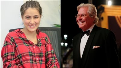 تسنيم مطر يونانية وابنة حسين فهمي في فيلم الإسكندراني بطولة أحمد العوضي