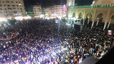 كل واحد يخلي باله من عياله.. مكبرات السيد البدوي بطنطا تطالب المريدين بعدم ترك صغارهم بمفردهم في المولد