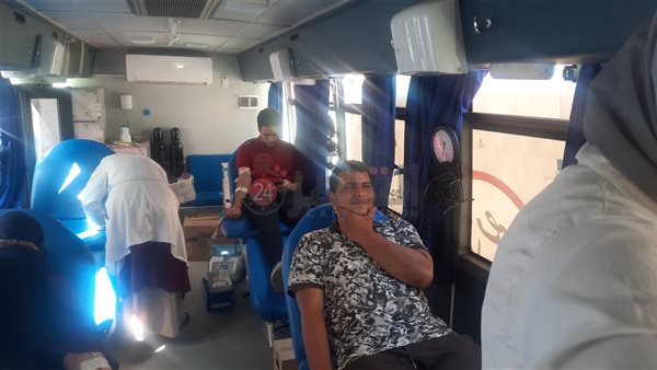 التبرع بالدم في المنيا