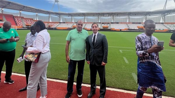 جانب من تفقد الملاعب