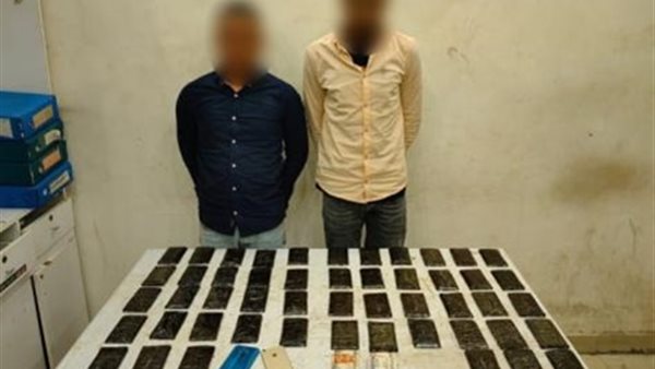 المتهمين والمضبوطات