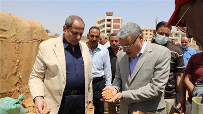 محافظ المنيا: المحافظة بالمركز الثاني على مستوى الجمهورية توريدا للقمح بنسبة تزيد على 135%