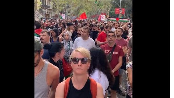 مظاهرات لدعم الفلسطينيين