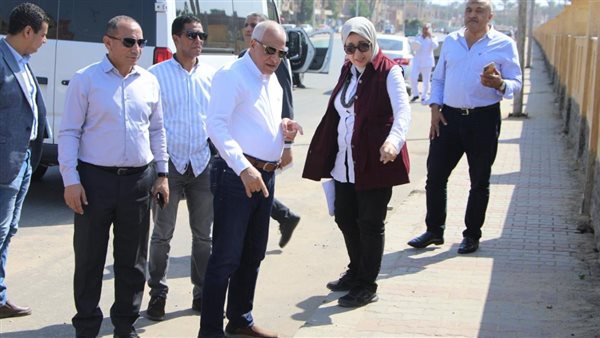 محافظ الجيزة يتفقد
