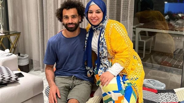 محمد صلاح وشقيقته