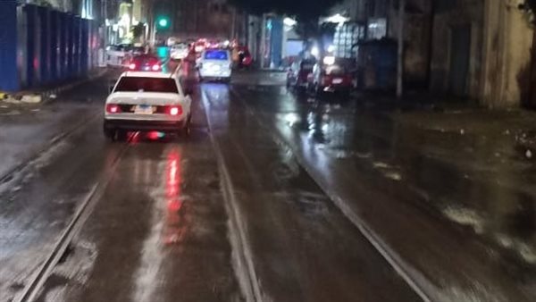 هطول أمطار على الإسكندرية
