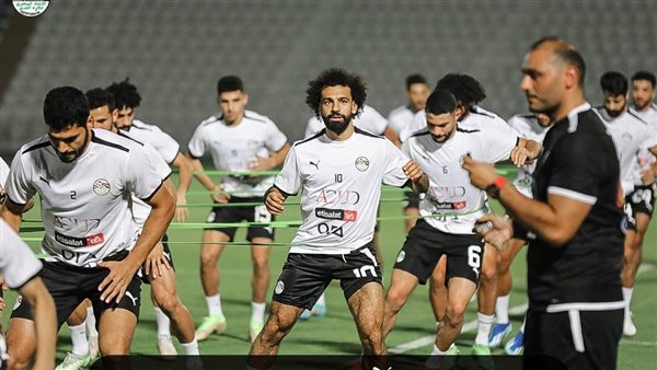 محمد صلاح في مران