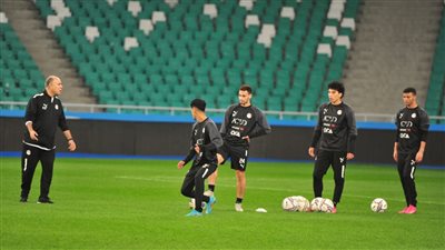 المنتخب الأولمبي يختتم تدريباته لمواجهة أوزباكستان وديًا