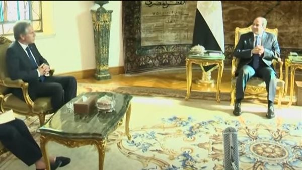 جانب من لقاء الرئيس