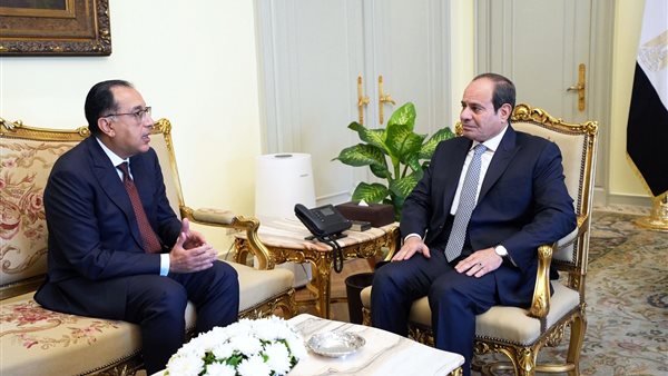 السيسي ومدبولي 