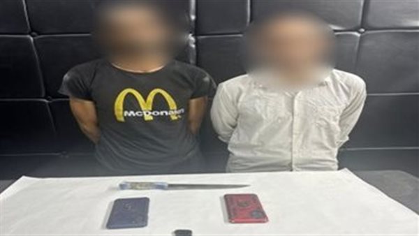 بعض المتهمين والمضبوطات