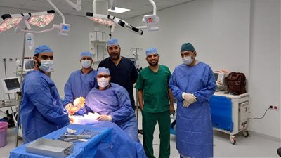 استئصال إصبع زائد لطفلة عمرها عامان ونصف بمستشفى الخانكة التخصصي