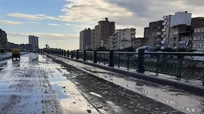 أمطار متوسطة تضرب كفر الشيخ بشكل مفاجئ.. وسحب وغيوم تغطي السماء | بث مباشر