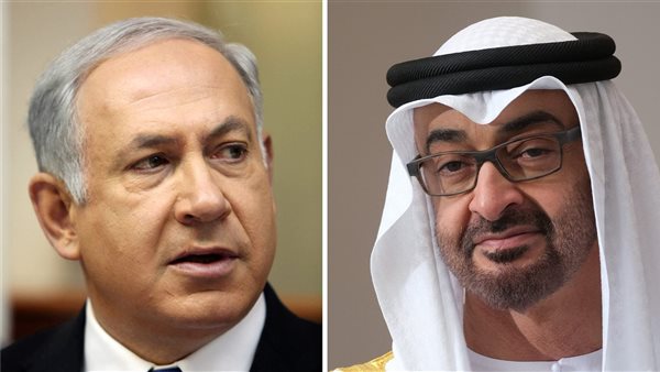 محمد بن زايد ونتنياهو