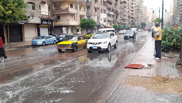 أمطار على الإسكندرية