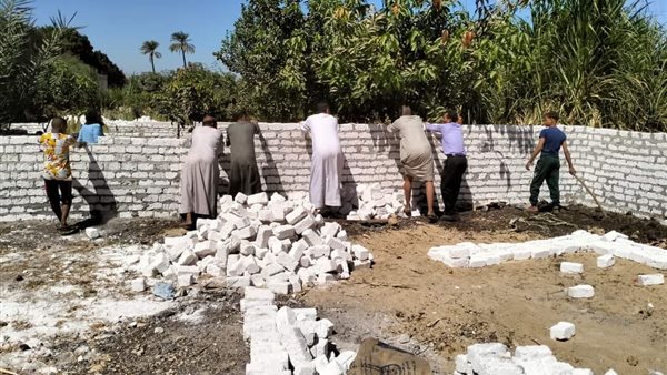 إزالة تعديات بمركز